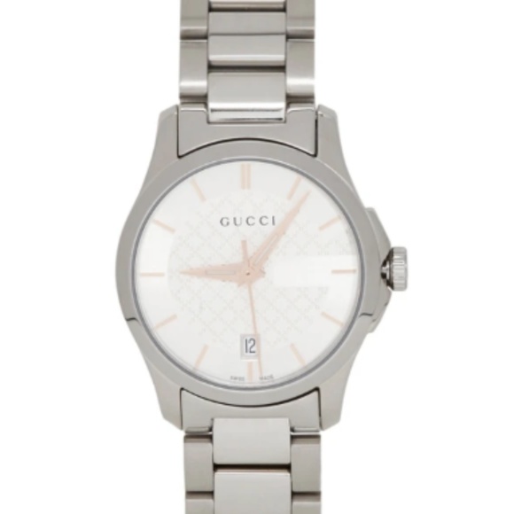 Silver Iconic Timeless Gucci Quartz Watch - Picture 1 of 1